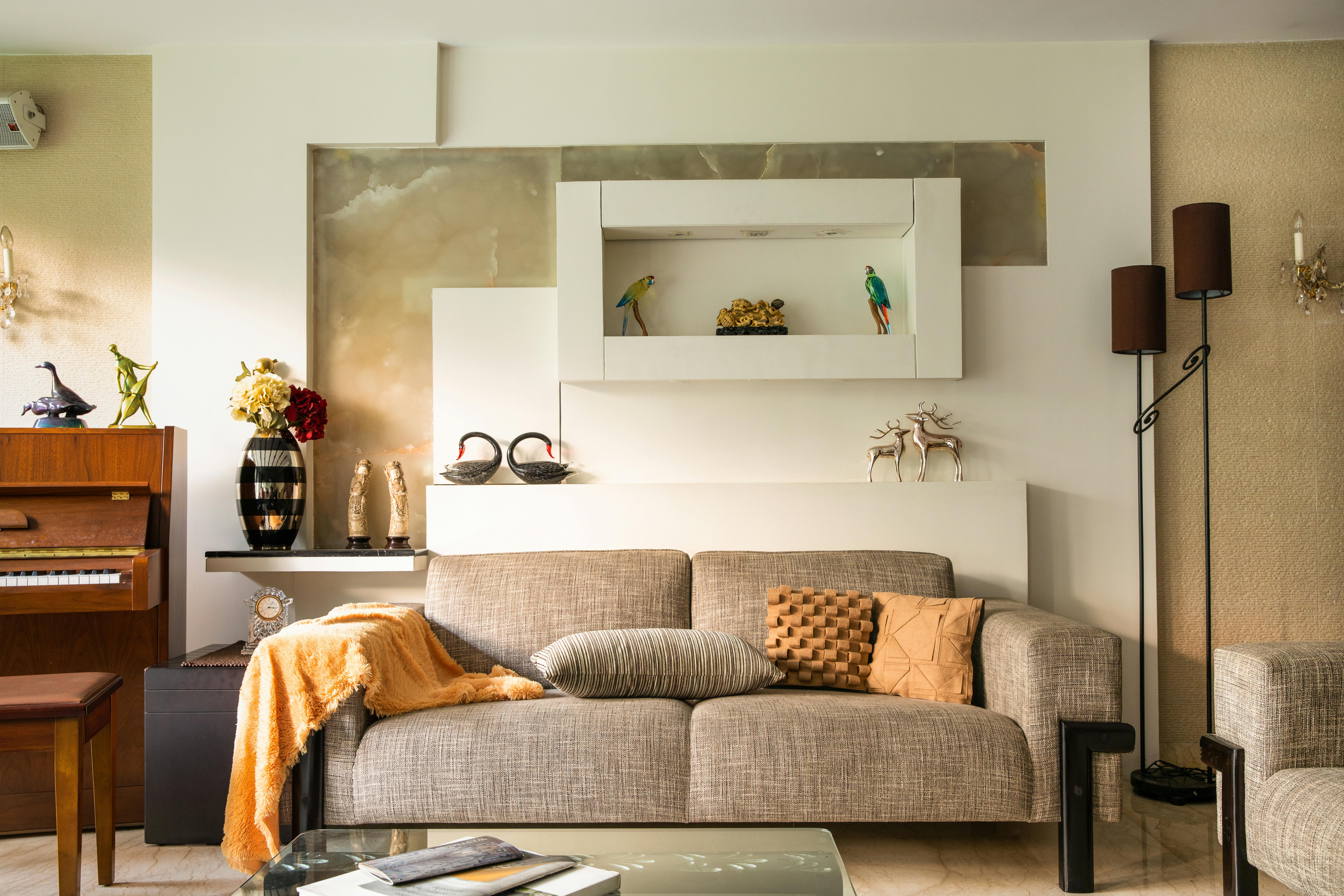 Elegant living room setup